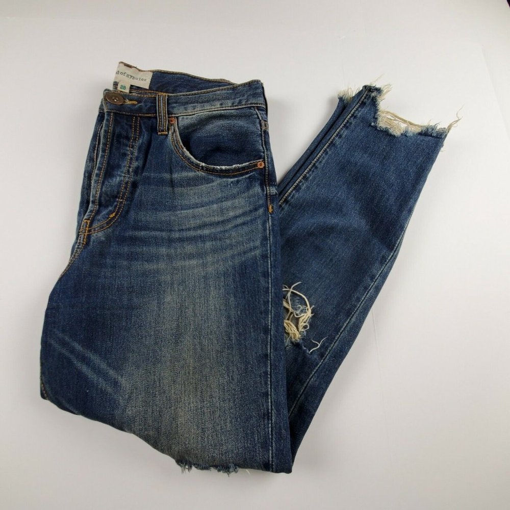 Band of Gypsies Madison Skinny Ripped Jeans